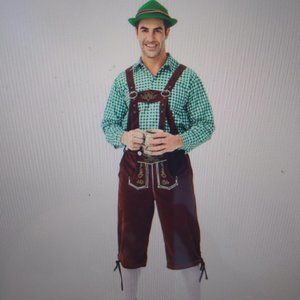 Men's Lederhosen Oktoberfest Costume